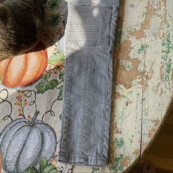 GAP TRUE SKINNY JEANS PETITE GREY GRAY SHORT ANKLE SIZE 25 - Picture 13 of 15